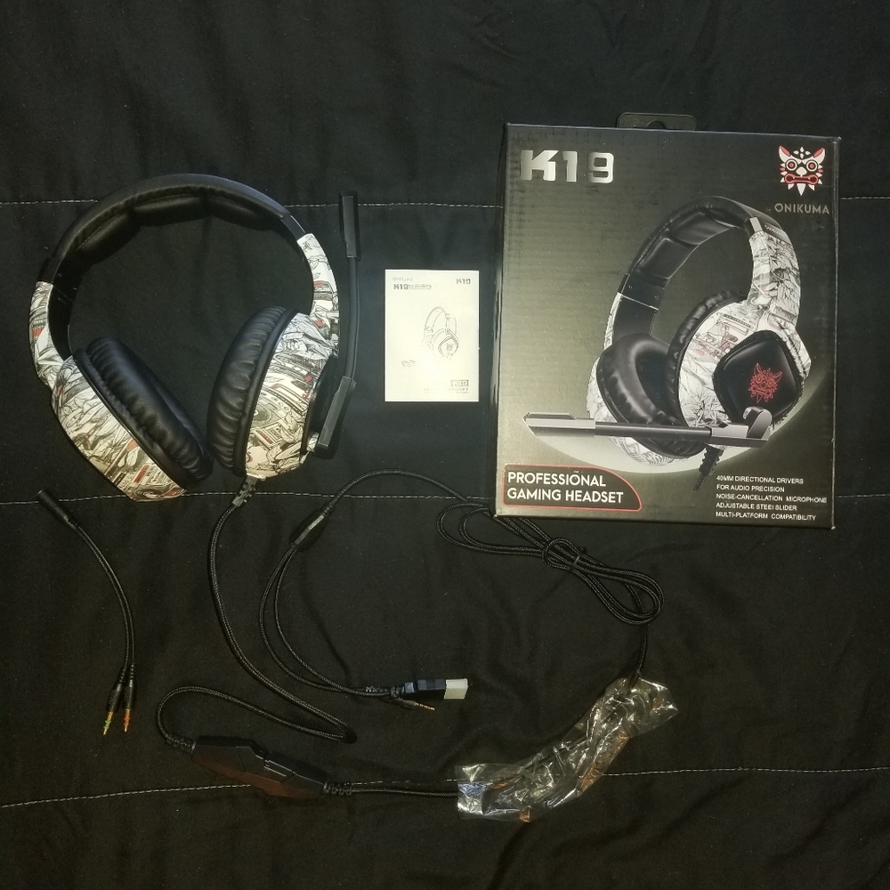 Onikuma K19 3.5mm Gaming Stereo Headset